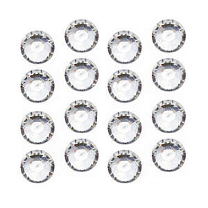 Glaskristallsteinchen Rund 1.5mm - Crystal 1440 Stk.