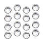 Glaskristallsteinchen Rund 1.5mm - Crystal 1440 Stk.