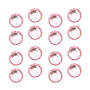 Glaskristallsteinchen Rund 1.5mm - Pink 1440 Stk.