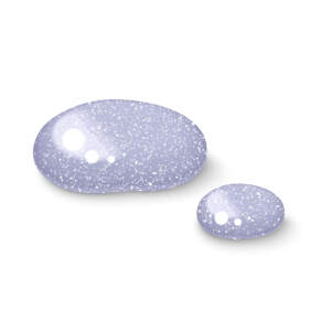Kolibri gLAK #12 flieder glitzer deckend - 7ml