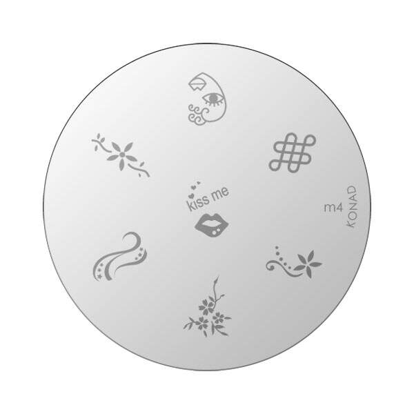 KONAD Stempel Schablone M4