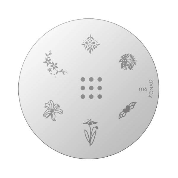 KONAD Stempel Schablone M6