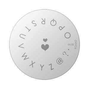 KONAD Stempel Schablone M18