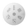 KONAD Stempel Schablone M48