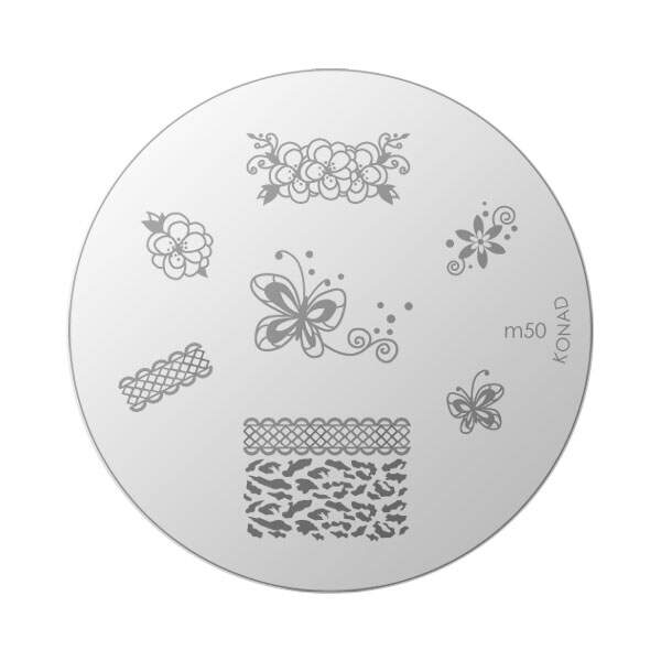 KONAD Stempel Schablone M50