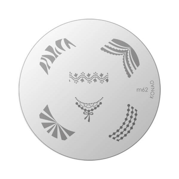 KONAD Stempel Schablone M62