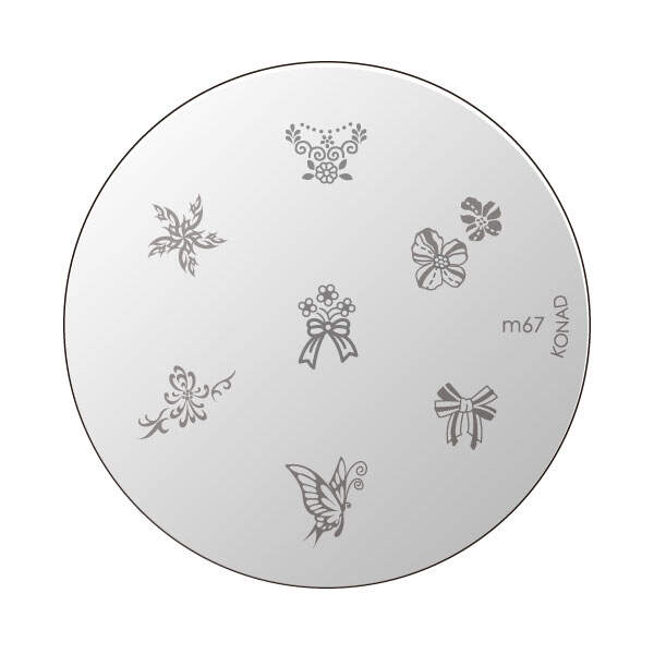 KONAD Stempel Schablone M67