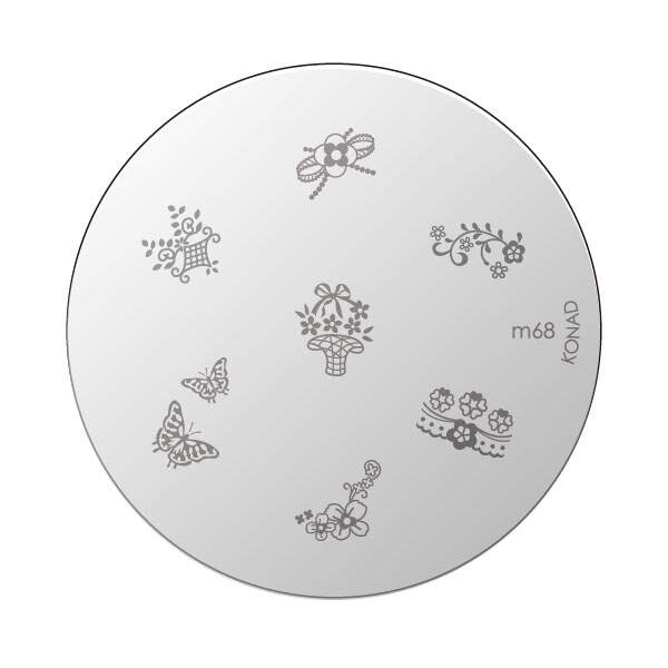 KONAD Stempel Schablone M68