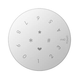 KONAD Stempel Schablone M42