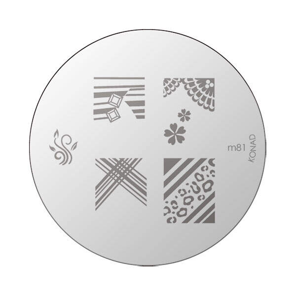KONAD Stempel Schablone M81