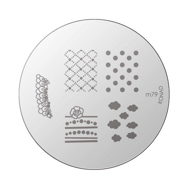 KONAD Stempel Schablone M79