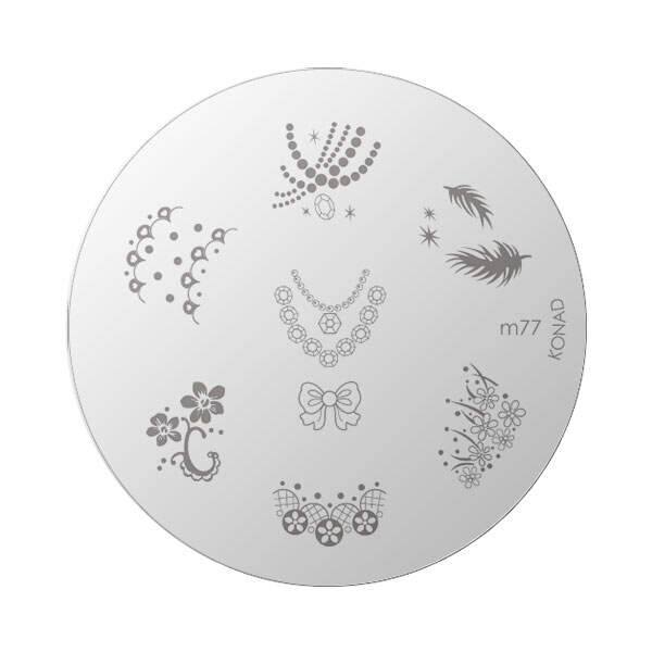 KONAD Stempel Schablone M77
