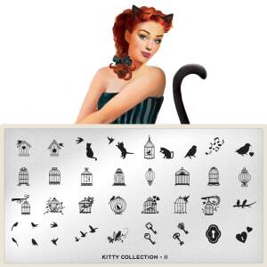 MoYou London Schablone - Kitty 11 - 14