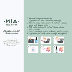 MoYou London Schablone - Kitty 12 - 148