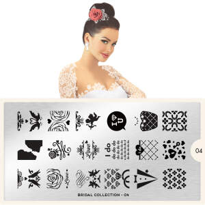 MoYou London Schablone - Bridal 04 - 130