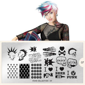 MoYou London Schablone - Punk 07 - 29