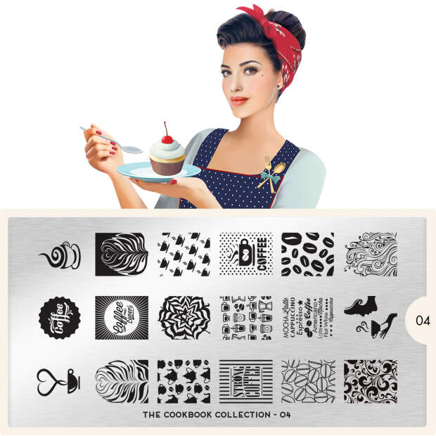 MoYou London Schablone - Cook Book 04 - 82
