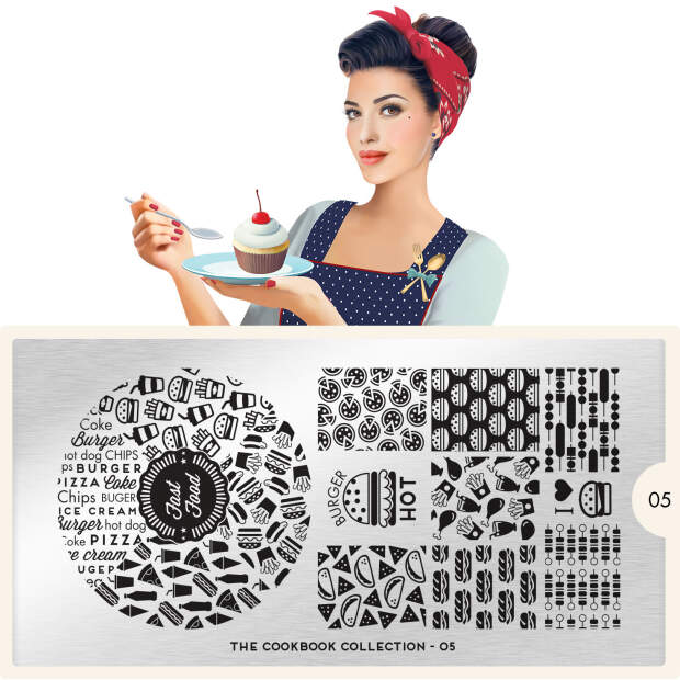 MoYou London Schablone - Cook Book 05 - 83