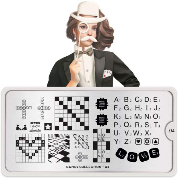 MoYou London Schablone - Games 04 - 1