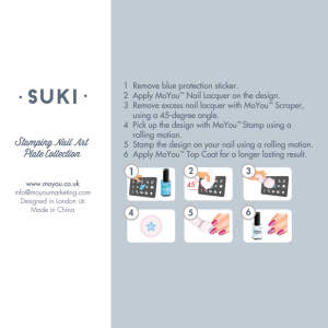 MoYou London Schablone - Suki 10 - 58