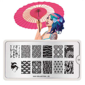 MoYou London Schablone - Suki 05 - 188