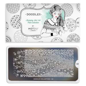 MoYou London Schablone - Doodles 02 - 87