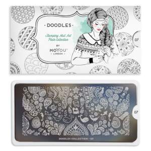 MoYou London Schablone - Doodles 07 - 134