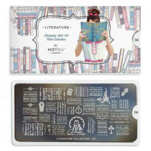 MoYou London Schablone - Literature 06 - 7