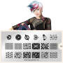 MoYou London Schablone - Punk 03 - 40
