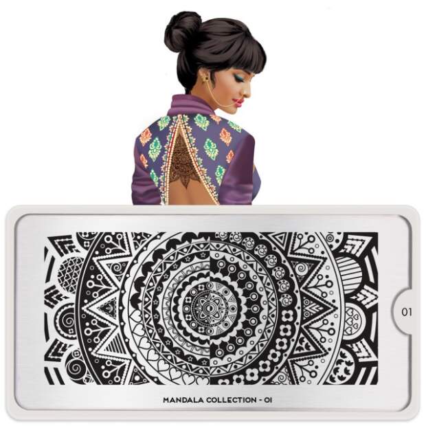 MoYou London Schablone - Mandala 01 - 151