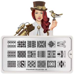 MoYou London Schablone - Steampunk 06 - 186