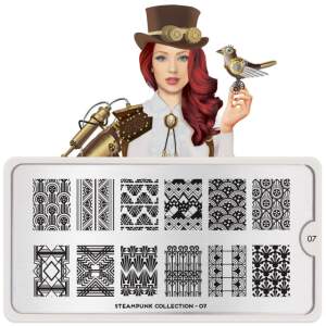 MoYou London Schablone - Steampunk 07 - 187